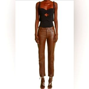 TASKENT CUTOUT BRAIDED STRAP BODYSUIT